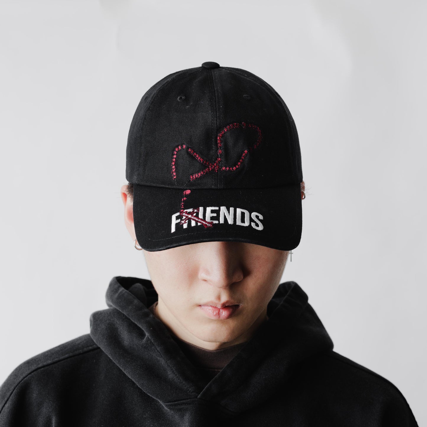 Redemption Black Vintage Washed Hat